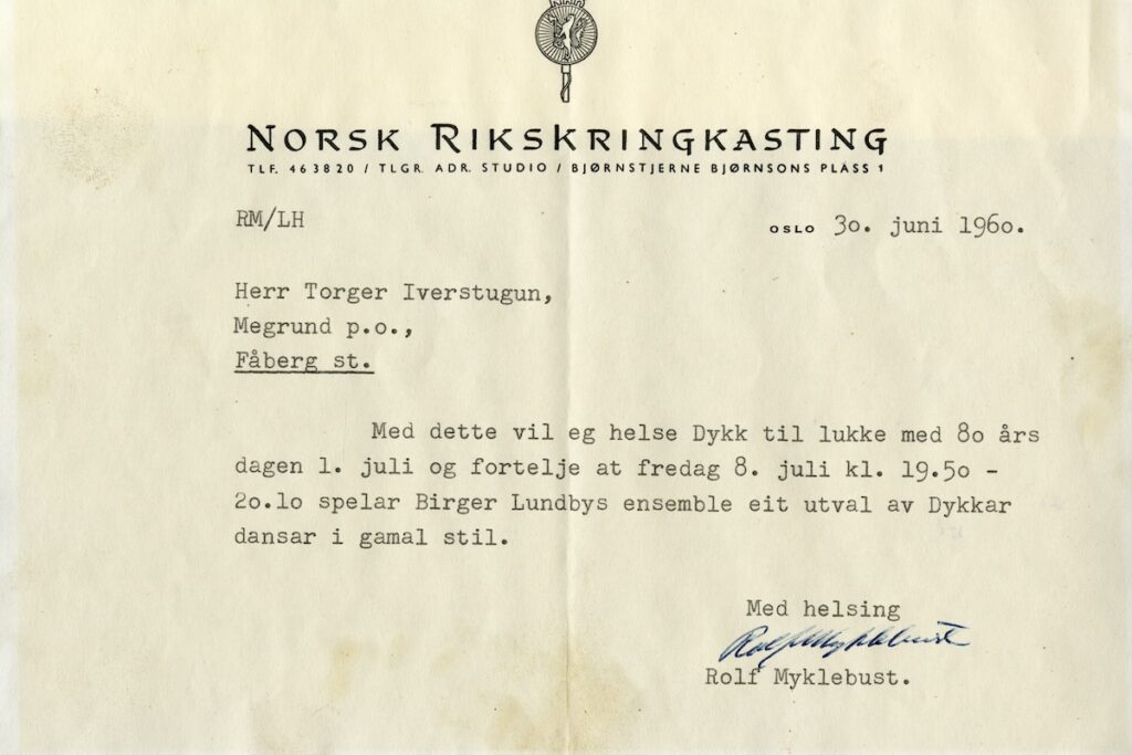 Helsing frå folkemusikk-sjefen i NRK